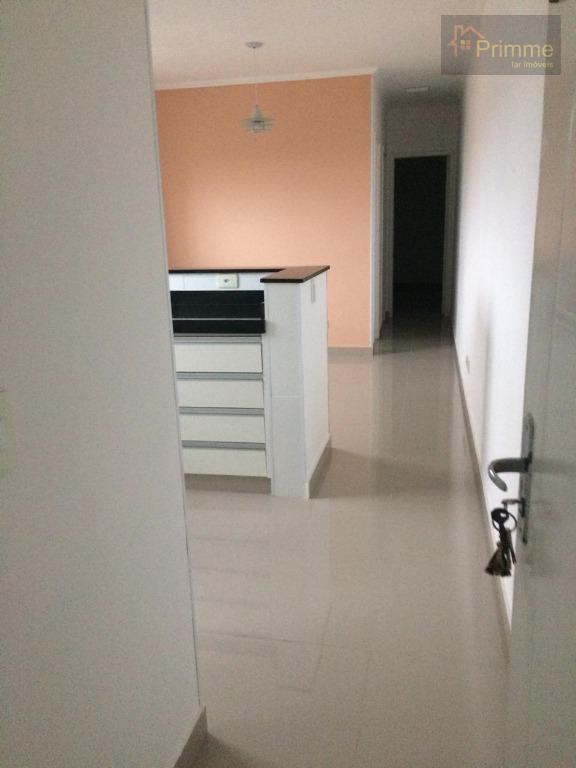 Apartamento com 2 dormitórios à venda, 55 m² por R$ 235.000 - Vila Curuçá - Santo André/SP - Primme Lar Imóveis